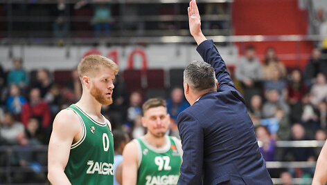 Thomasas Walkupas ir &Scaron;arūnas Jasikevičius