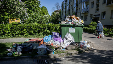 Atliekų konteineriai Vilniuje