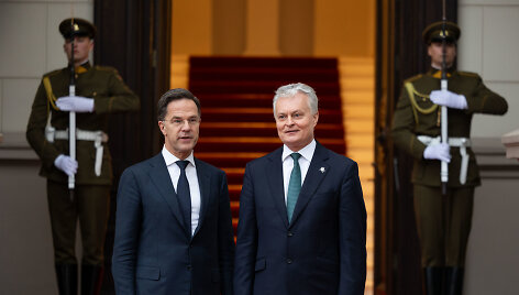 Markas Rutte, Gitanas Nausėda
