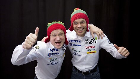Saulius Jurgelėnas ir Vaidotas Žala 