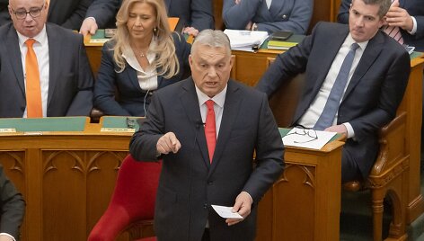Vengrijos ministras pirmininkas Viktoras Orbanas