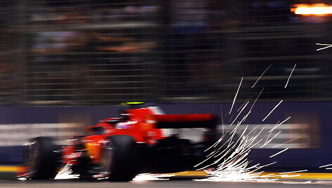&bdquo;Formulės&ldquo; 1 treniruotės Singapūre, Kimi Raikkonenas