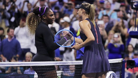 Serena Williams ir Marija &Scaron;arapova