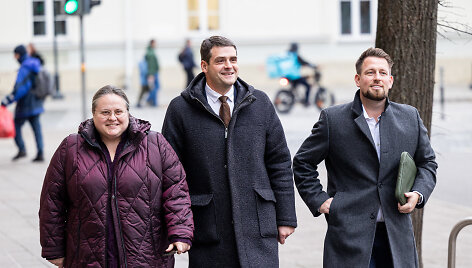 Agnė &Scaron;irinskienė, Remigijus Žemaitaitis, Robert Puchovič