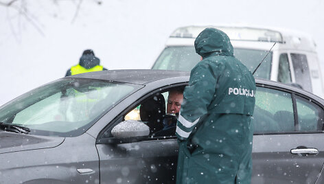 Policijos priemonė Kaune