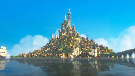 Kadras i&scaron; filmo &bdquo;Ilgo plauko istorija&ldquo;