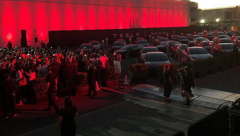 &bdquo;Tesla Model 3&ldquo; dalybos