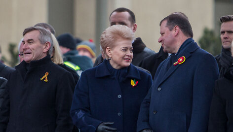 Viktoras Pranckietis, Dalia Grybauskaitė, Saulius Skvernelis