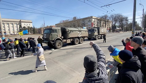 Protestas Chersone