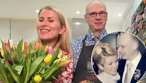 Rūta Mikelkevičiūtė su vyru