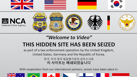 Svetainė &bdquo;Welcome to Video&ldquo; veikė vadinamajame &bdquo;tamsiajame tinkle&ldquo;