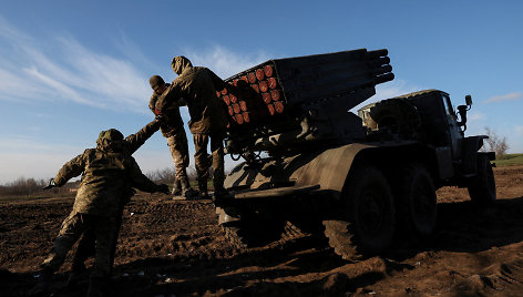 Ukrainos kariai Bachmuto regione