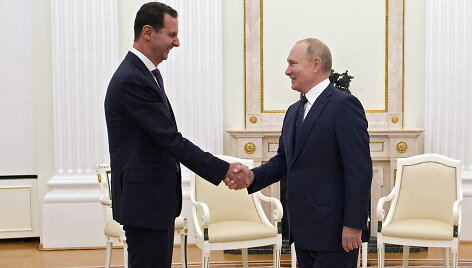 V.Putinas ir B.al Assadas