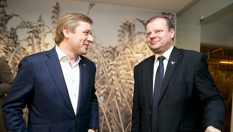 Ramūnas Karbauskis ir Saulius Skvernelis