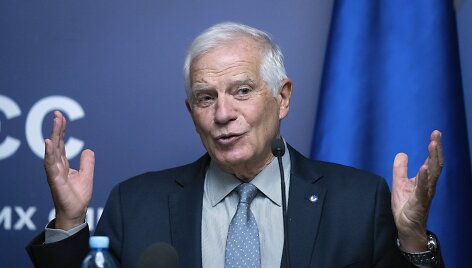 Europos Sąjungos (ES) diplomatijos vadovas Josepas Borrellis / Efrem Lukatsky / AP