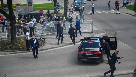 Pa&scaron;autas Slovakijos premjeras Robertas Fico