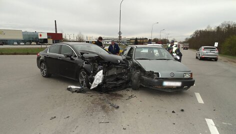 Avarija Naujojoje gatvėje, Alytuje.