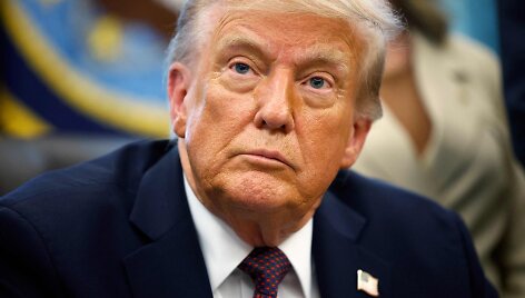 Donaldas Trumpas / KEVIN DIETSCH / Getty Images via AFP
