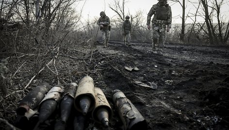 Karas Ukrainoje / Oleg Petrasiuk / AP