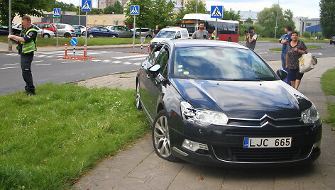 Avarijos vietoje