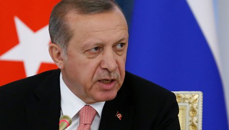 Vladimiro Putino ir Recepo Tayyipo Erdogano susitikimas