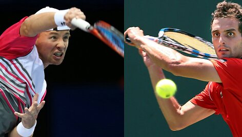 Ričardas Berankis ir Albertas Ramos-Vinolas