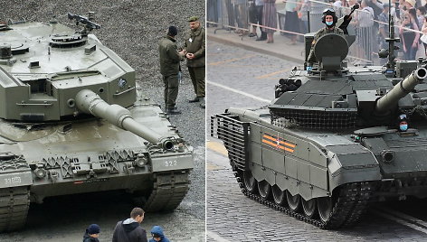 Vokiškas „Leopard“ ar rusiškas T-90 – kas nugalės artėjančioje dvikovoje?