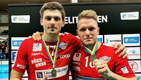 Tomas Vilimas ir Andžejus Savostenokas.