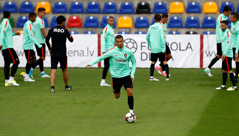 Cristiano Ronaldo su rinktine Rygoje