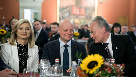 Rita Tamašunienė, Saulius Skvernelis, Gitanas Nausėda