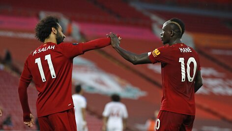 Mohamedas Salahas ir Sadio Mane