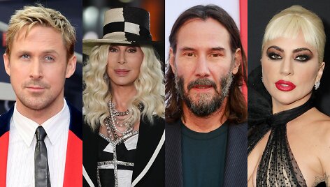 Ryanas Goslingas, Cher, Keanu Reevesas, Lady Gaga