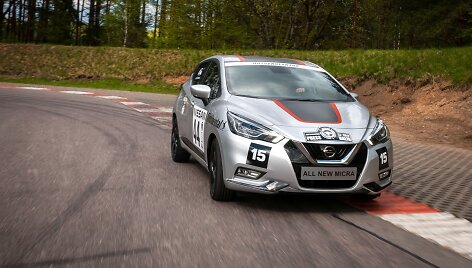 &bdquo;Press raliui 2017&ldquo; paruo&scaron;ta &bdquo;Nissan Micra&ldquo;