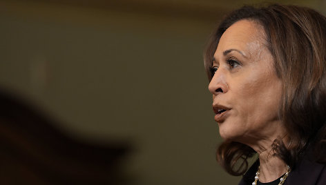 JAV viceprezidentė Kamala Harris