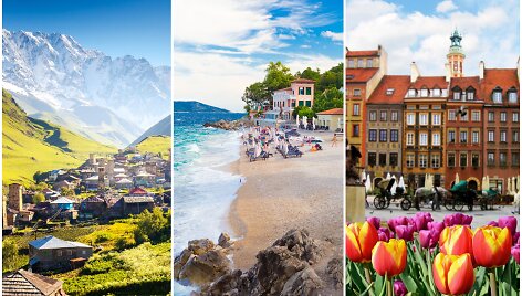 Sakartvelas, Kroatija, Lenkija jau laukia pasiskiepijusių turistų