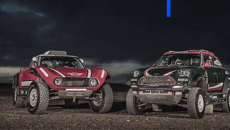 MINI JCW Buggy prie&scaron; Rally