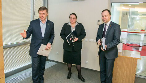 Aurelijus Veryga, Agnė &Scaron;irinskienė, Ramūnas Karbauskis