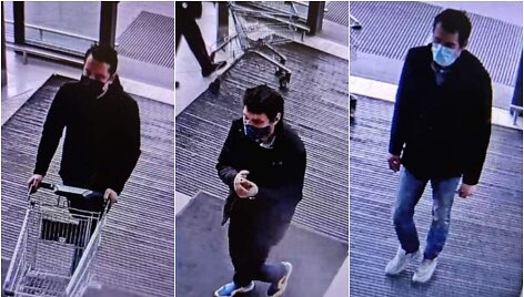 Vagystės tyrime Kauno policijos ie&scaron;komi vyrai