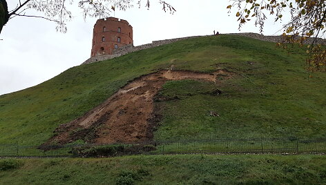 1,2 m gylio Gedimino kalno nuo&scaron;liauža
