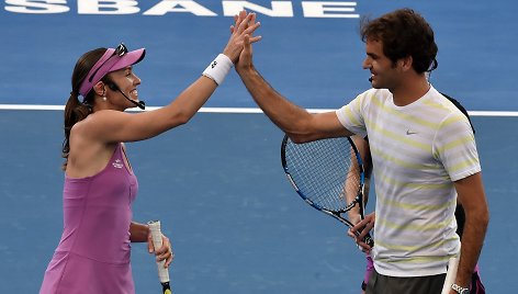 Martina Hingis ir Rogeris Federeris