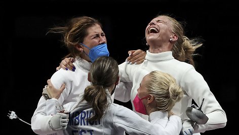 Estijos fechtuotojos tapo olimpinėmis čempionėmis.