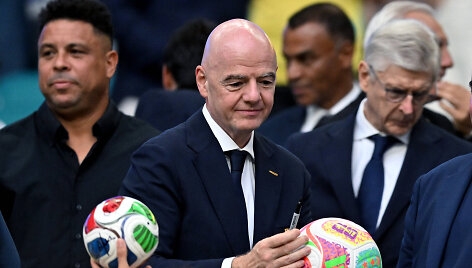 FIFA prezidentas Gianni Infantino