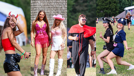 Muzikos festivalio &bdquo;Granatos Live 2023&ldquo; lankytojų stilius