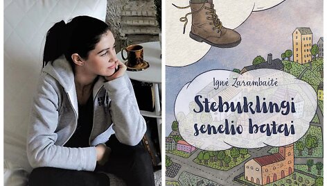 Ignė Zarambaitė ir jos knyga &bdquo;Stebuklingi senelio batai&ldquo;