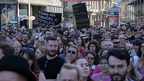 Protestas Kroatijoje