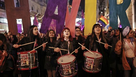 Moterų protestas Turkijoje