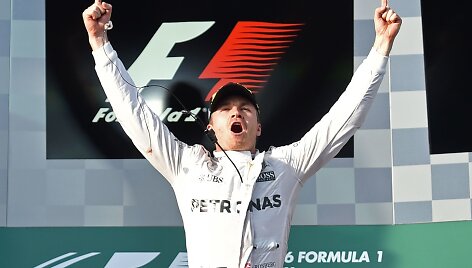 Nico Rosbergas triumfavo Australijoje