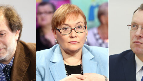 Darius Kuolys, Au&scaron;ra Maldeikienė ir Naglis Puteikis