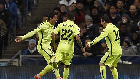 Luisas Suarezas ir Lionelis Messi