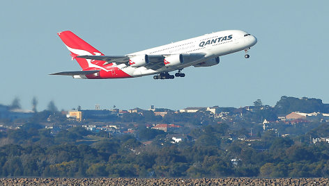 „Qantas Airlines“ lėktuvas „Airbus A380“